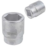 Nasadni ključ 36 mm 1" 6-kraki, srebrna